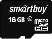 Карта памяти Smartbuy microSDHC 16GB Class 10 без адаптера - фото
